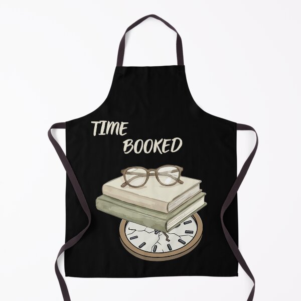 Item preview, Time booked, funny designs and gifts for book lovers designed and sold by ewicraft.