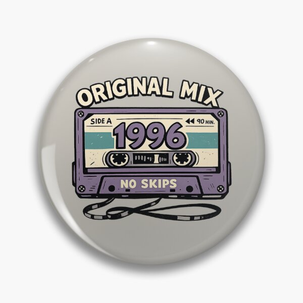 Item preview, 1996 Cassette Tape 30th Birthday Shirt for 90s Music Fans designed and sold by POD DYNASTY | Original Print On Demand T-Shirt Graphics.