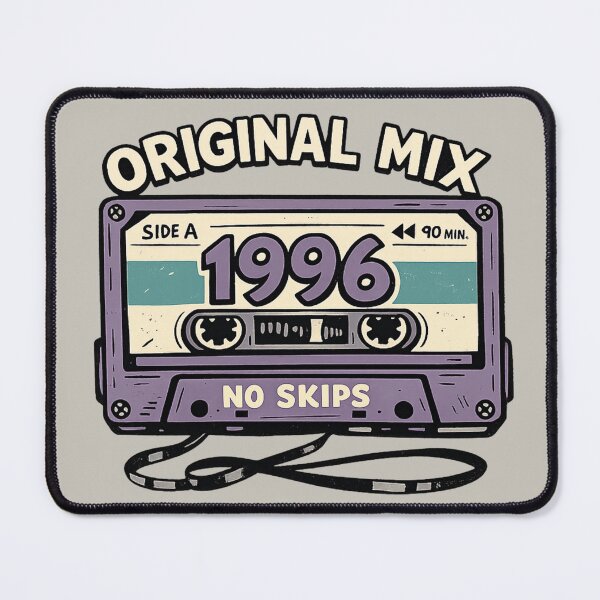 Item preview, 1996 Cassette Tape 30th Birthday Shirt for 90s Music Fans designed and sold by POD DYNASTY | Original Print On Demand T-Shirt Graphics.