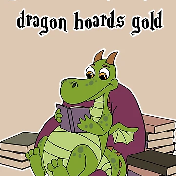 Artwork thumbnail, Book Dragon by Ron's Designs