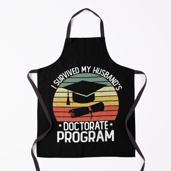 Item preview, I Survived My Husband's Doctorate Program Funny Wife | PhD Graduation Gift | Proud Doctoral Spouse designed and sold by 76Valeria.