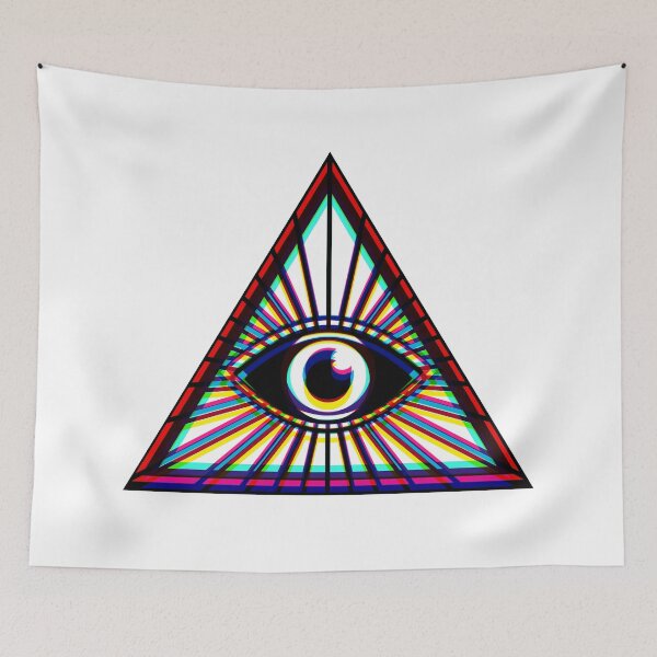 Item preview, All Seeing Eye - Retro 5 designed and sold by animinimal.