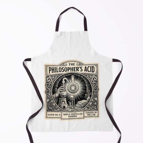 Item preview, Philosopher's Acid Hot Sauce Label designed and sold by Estalon.