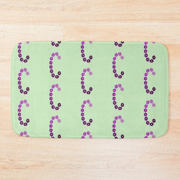 Item preview, Purple Daisies “C” designed and sold by CEvansArt.