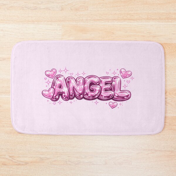 Item preview, Angel Pink Chrome Bubble Text designed and sold by Inkworksbyshery.