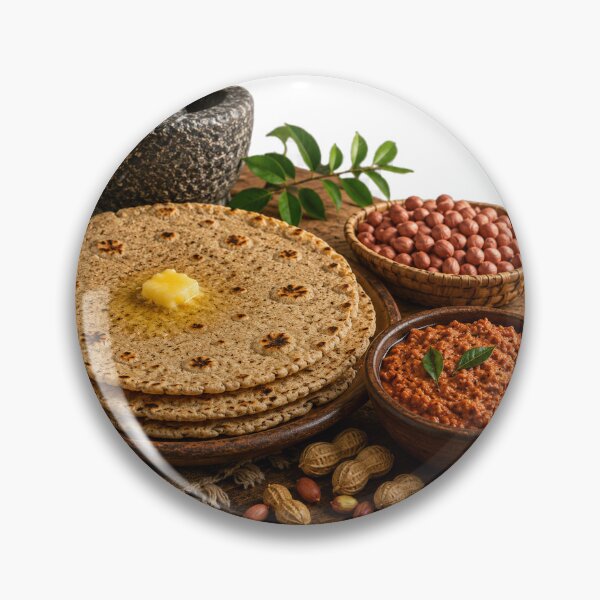 Item preview, Jolada Rotti and Shenga Chutney – Taste of Karnataka designed and sold by BhavyaMR.