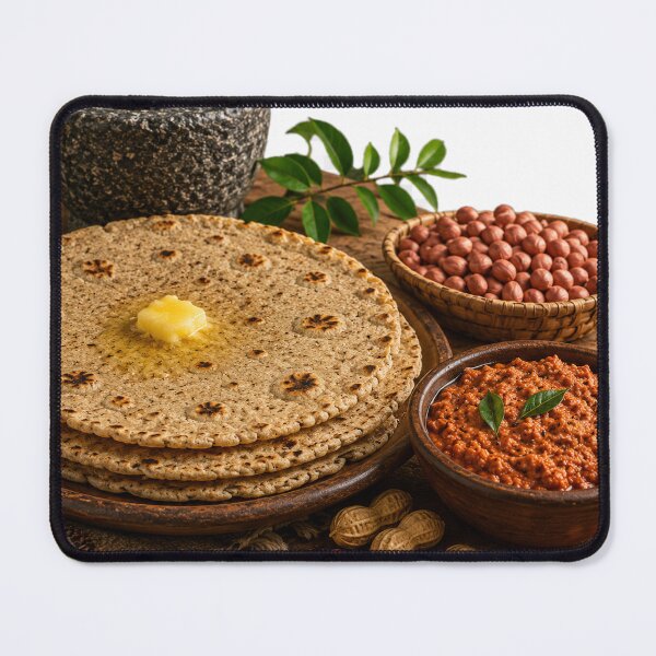 Item preview, Jolada Rotti and Shenga Chutney – Taste of Karnataka designed and sold by BhavyaMR.