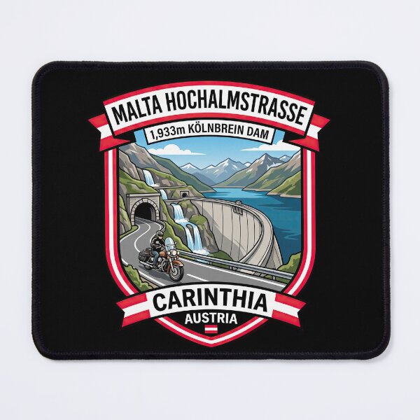 Item preview, Malta Hochalmstraße Austria Motorcycle Route Artwork designed and sold by enzoade.