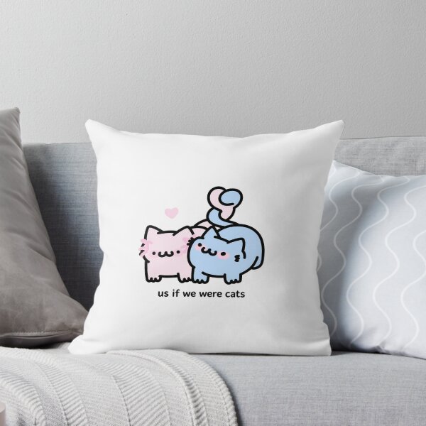 Item preview, Us If We Were Cats designed and sold by MrBigBagels.