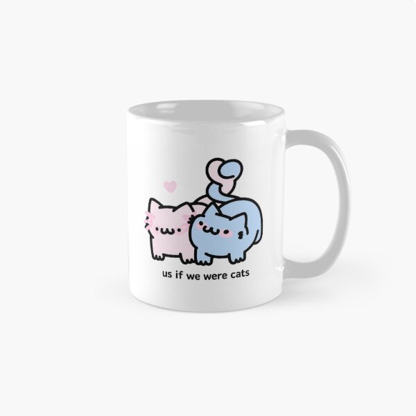 Item preview, Us If We Were Cats designed and sold by MrBigBagels.