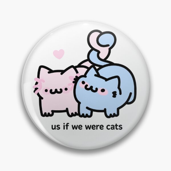 Item preview, Us If We Were Cats designed and sold by MrBigBagels.