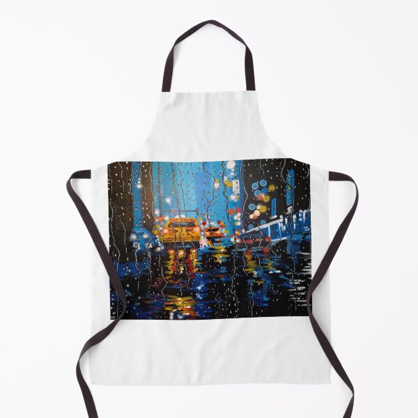 Item preview, Street in the rain designed and sold by atouchofcanvas.