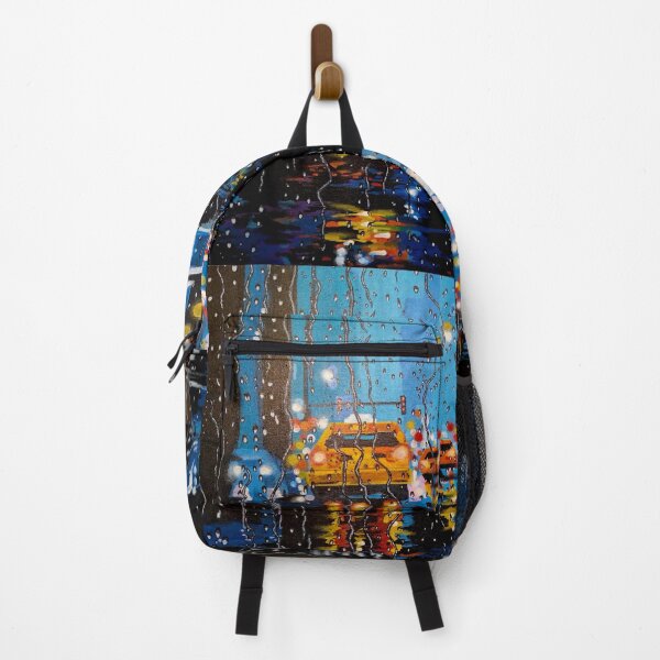 Item preview, Street in the rain designed and sold by atouchofcanvas.