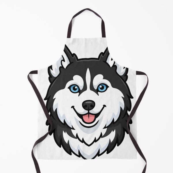 Item preview, Cute Siberian Husky Mascot - Happy Puppy Blue Eyes Vector designed and sold by mimouna00.