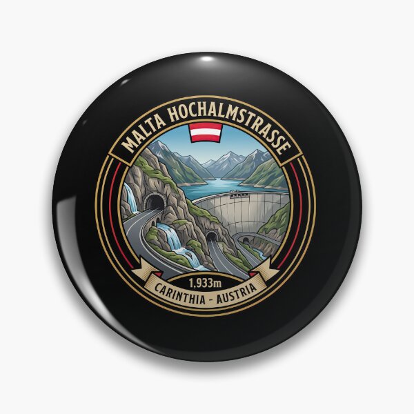 Item preview, Malta Hochalmstraße Austrian Alps Adventure Design designed and sold by enzoade.