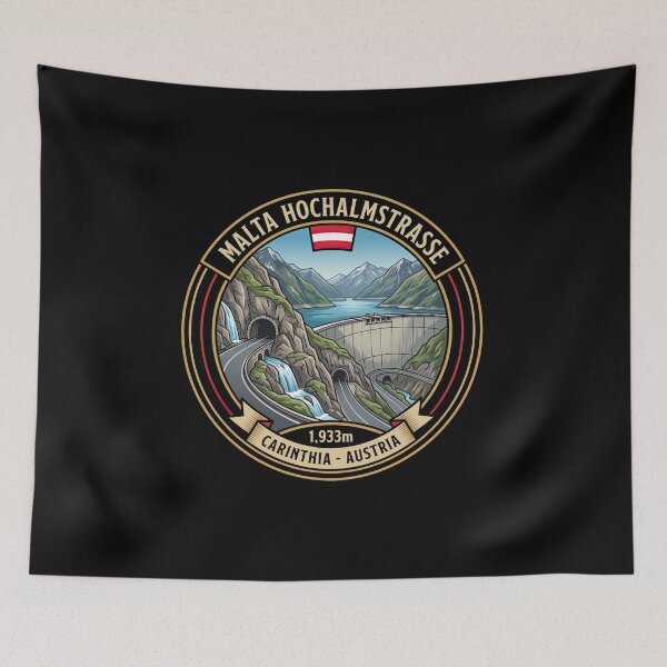 Item preview, Malta Hochalmstraße Austrian Alps Adventure Design designed and sold by enzoade.