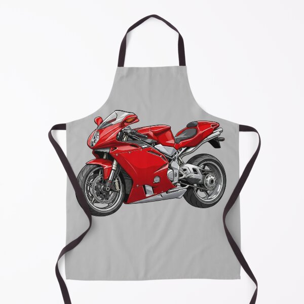 Item preview, Red MV Agusta F4 1000 Italian Superbike Motorcycle Vector Illustration designed and sold by Motorline44.