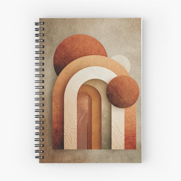 Item preview, Minimalist Desert Arch Wall Art | Modern Terracotta Architecture designed and sold by GSizzle1.