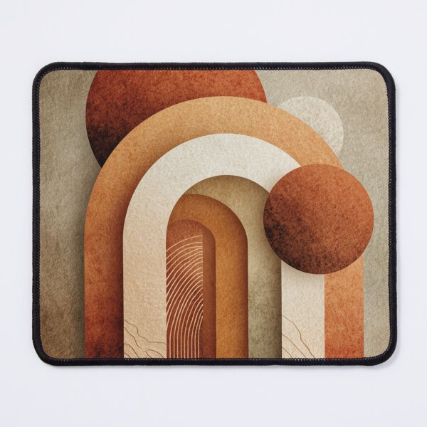 Item preview, Minimalist Desert Arch Wall Art | Modern Terracotta Architecture designed and sold by GSizzle1.