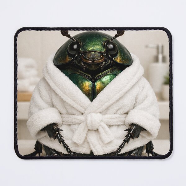 Item preview, Cozy Bathrobe Scarab Beetle designed and sold by Sillytoe.