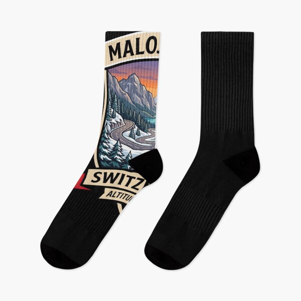 Item preview, Maloja Pass Scenic Mountain Road Artwork designed and sold by enzoade.