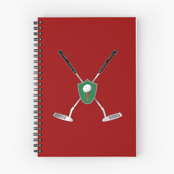 Item preview, GOLFING, CROSSED PUTTERS, GOLF CLUBS, GOLFER, PUTTING GREEN designed and sold by classic car craze.
