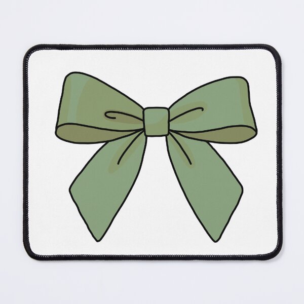 Artikelvorschau, Minimal Coquette Bow green entworfen und verkauft von hejlele.