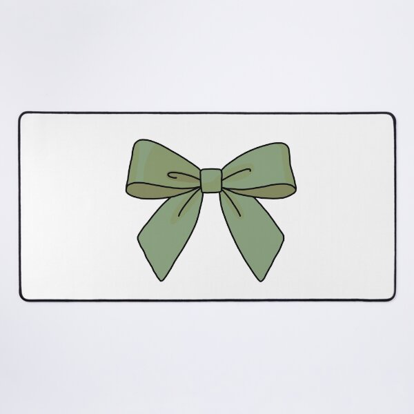 Artikelvorschau, Minimal Coquette Bow green entworfen und verkauft von hejlele.