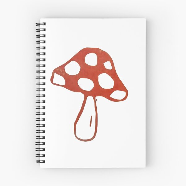 Item preview, Lino print mushroom designed and sold by SombreroDoodles.