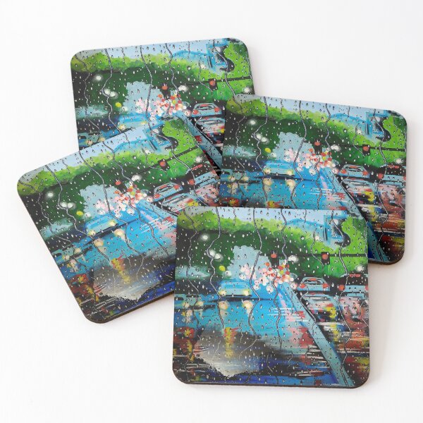 Item preview, Rain painting  designed and sold by atouchofcanvas.