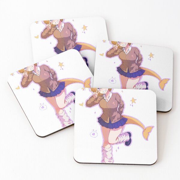 Item preview, Sherbet - Cute Shark Girl Anime Sticker designed and sold by SovereignAngel.