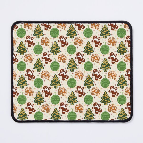 Item preview, Christmas Gingerbread Seamless Pattern designed and sold by Cato Designs.