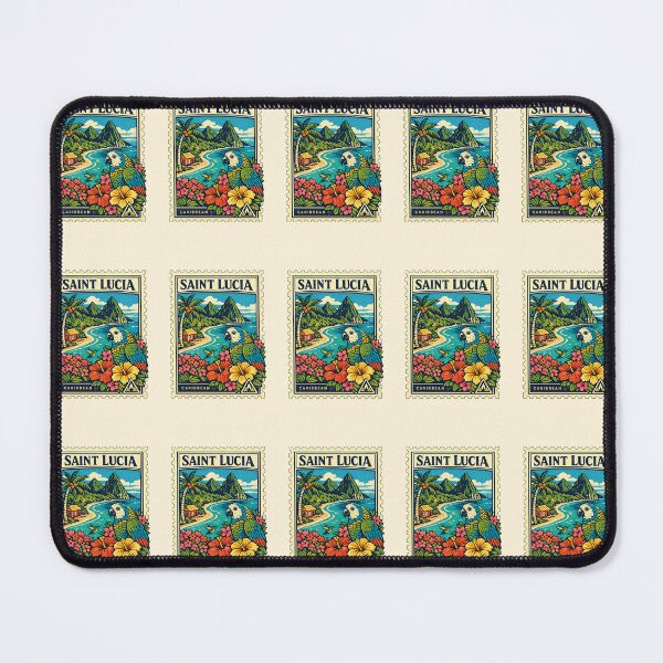 Item preview, St Lucpa Exotic Honeymoon Trip Stamp designed and sold by scicilysimonee.