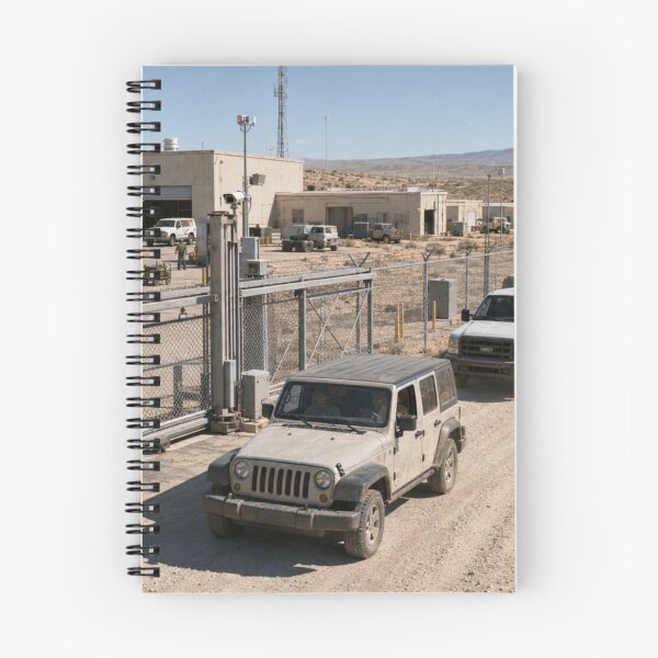 Item preview, Secret Military Base Convoy | Sci-Fi Horror Art designed and sold by Element Horizon Studio.