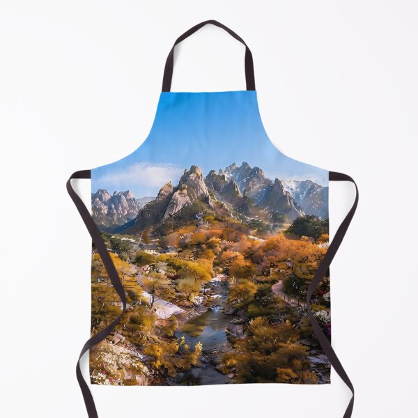 Item preview, Seoraksan National Park in Autumn - Breathtaking Fall Foliage and Majestic Peaks designed and sold by SOOstudio73.