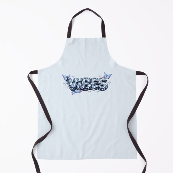 Item preview, Vibes Glossy Chrome Bubble Text designed and sold by Inkworksbyshery.