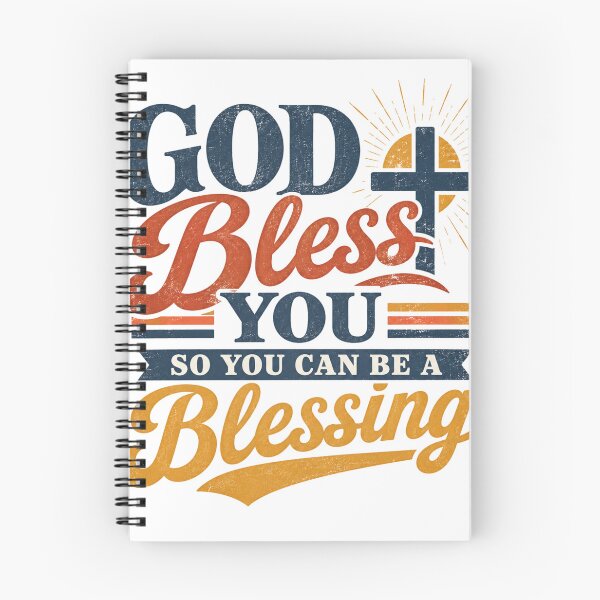 Item preview, GOD Bless YOU SO YOU CAN BE A Blessing - Retro Typographic Faith Graphic designed and sold by Faithloveshop.