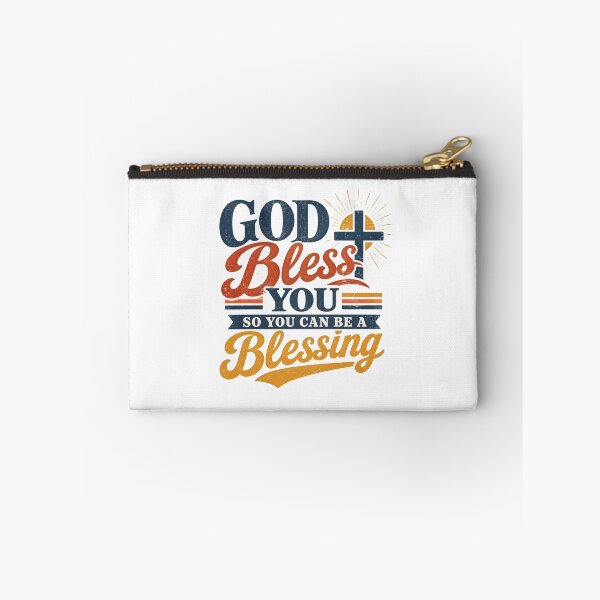Item preview, GOD Bless YOU SO YOU CAN BE A Blessing - Retro Typographic Faith Graphic designed and sold by Faithloveshop.