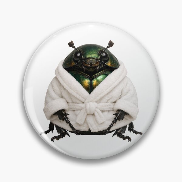 Item preview, Relaxing Bathrobe Scarab Beetle designed and sold by Sillytoe.