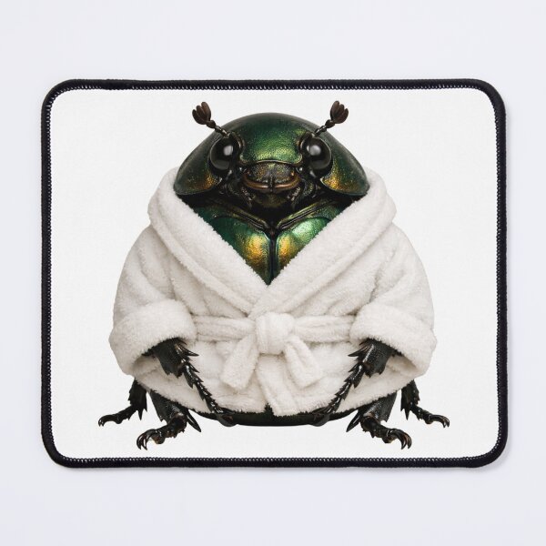 Item preview, Relaxing Bathrobe Scarab Beetle designed and sold by Sillytoe.