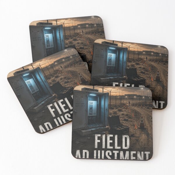 Item preview, Field Adjustment Book Cover | Government Conspiracy Sci-Fi Horror Art designed and sold by Element Horizon Studio.