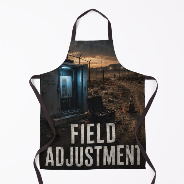 Item preview, Field Adjustment Book Cover | Government Conspiracy Sci-Fi Horror Art designed and sold by Element Horizon Studio.