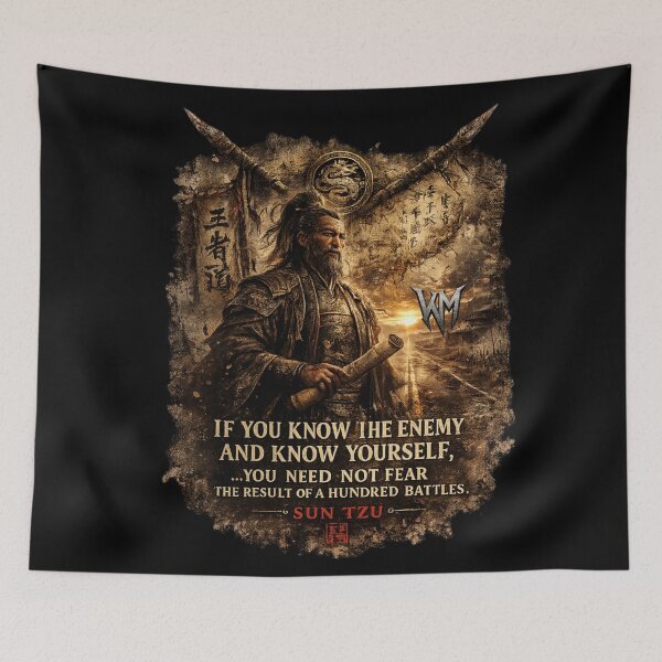 Item preview,  Warrior Mindset Series " Sun Tzu v2 designed and sold by White Tiger Designz .