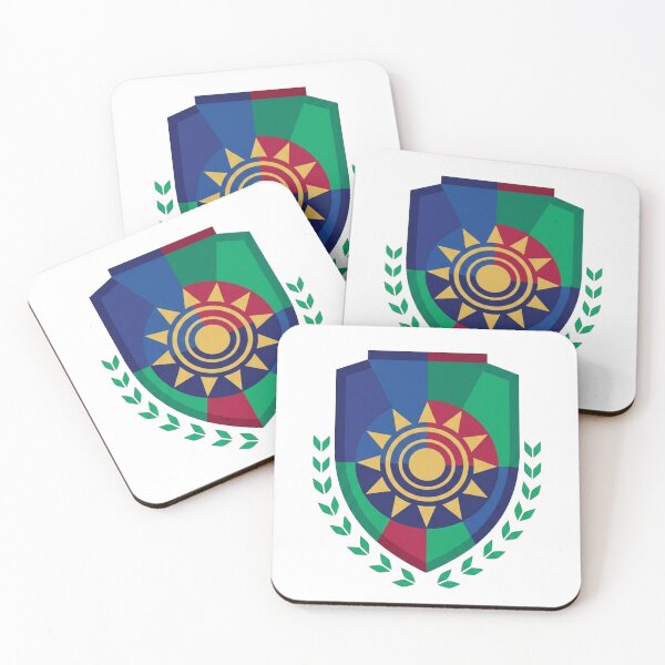 Item preview, Geometric Sun Shield & Laurel Wreath Crest  designed and sold by Dzblack.