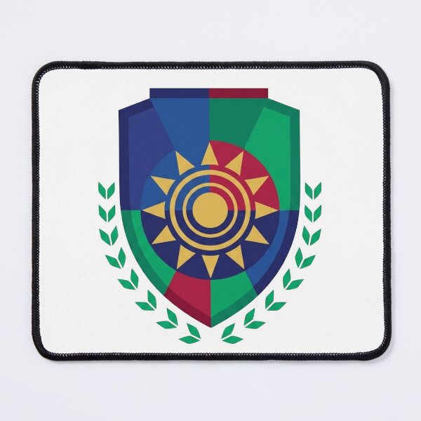 Item preview, Geometric Sun Shield & Laurel Wreath Crest  designed and sold by Dzblack.