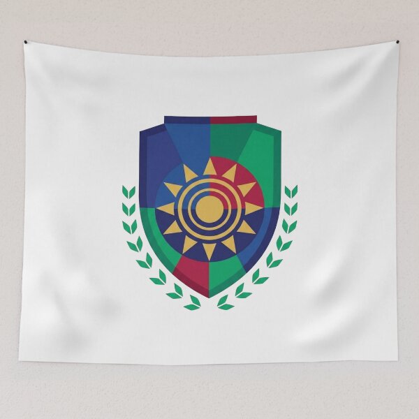 Item preview, Geometric Sun Shield & Laurel Wreath Crest  designed and sold by Dzblack.