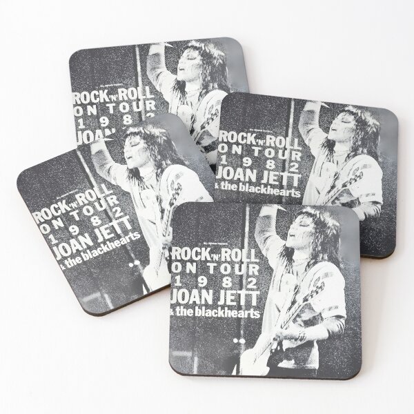Item preview, Joan Jett Blackhearts Original Custom Vintage Music Poster Wall Art designed and sold by Cool Robot Bro..