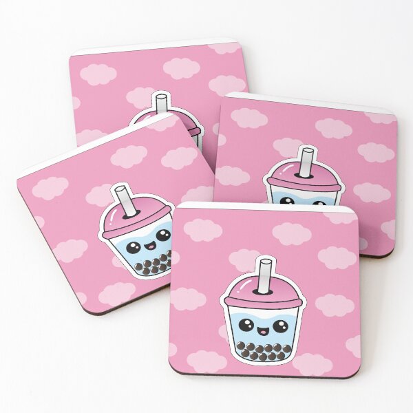 Item preview, Cute Boba Tea Sticker Sheet | Kawaii Bubble Tea & Panda designed and sold by Preyer Made.