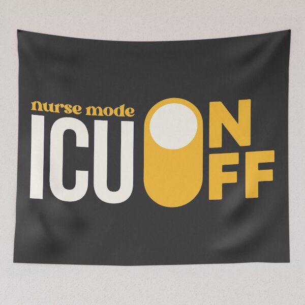 Item preview, ICU Nurse Mode On — ICU Nurse Gift | Nurses Week Shirt 2026 designed and sold by KiwyStudio.