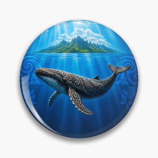 Item preview, Polynesian Humpback Whale designed and sold by Whale & Dolphin Wisdom Retreats.
